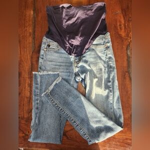 Pinkblush Purple and Blue Ankle Jeans
